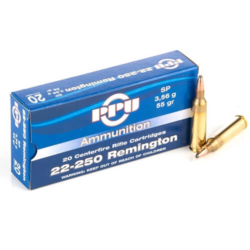 Prvi Partizan 22-250 Rem SP 55 gr. - Scopes and Barrels