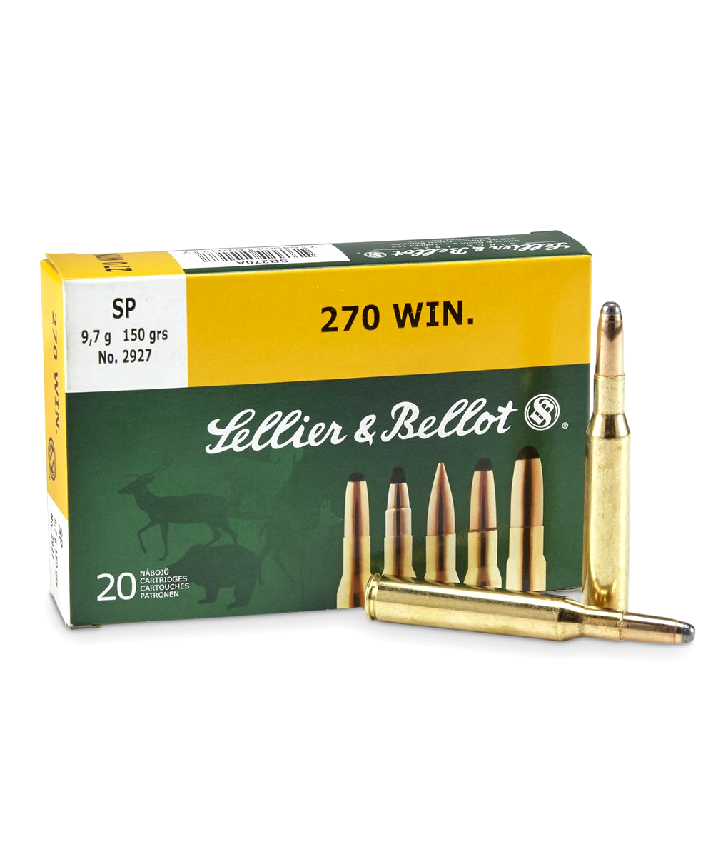 Sellier & Bellot 270 Win SP 150 Gr - Scopes and Barrels