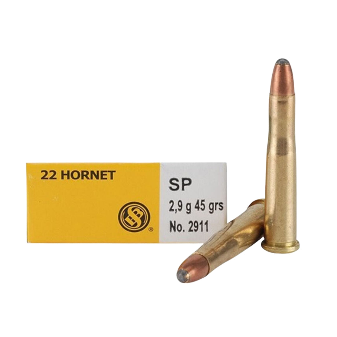 Sellier & Bellot 22 Hornet SP 45 gr. - Scopes and Barrels