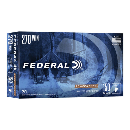 Federal 270 Win Powershok JSP 150Gr - Scopes and Barrels