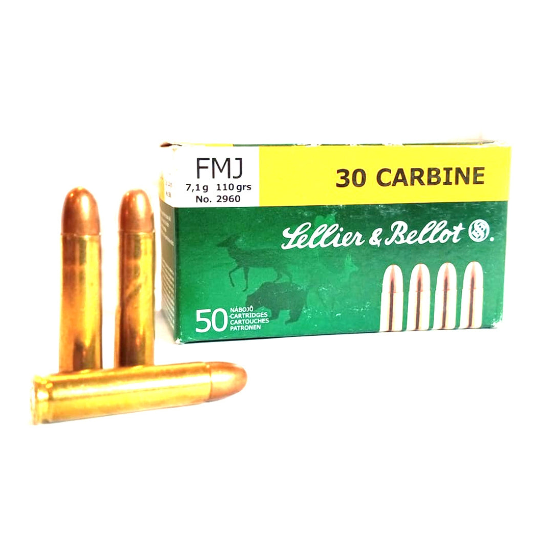 Sellier & Bellot 30 Carbine FMJ 110 grs - Scopes and Barrels