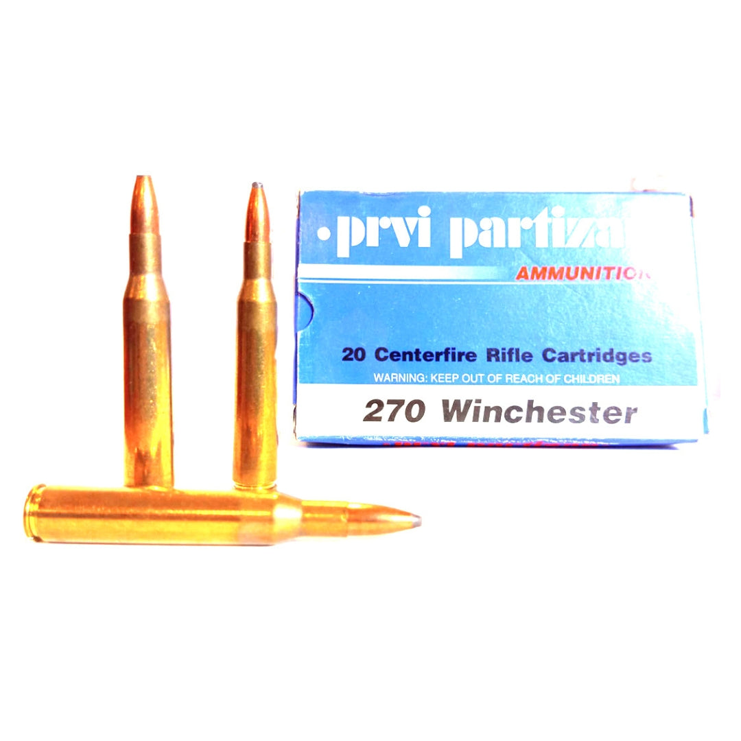 Privi Partizan 270 Win. SP 150 grs - Scopes and Barrels