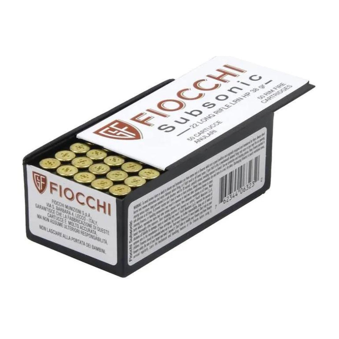 Fiocchi .22 LR Sub-Sonic - Scopes and Barrels