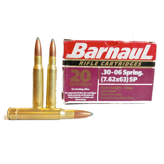 BARNAUL 30-06 SPRING. SP 168 GRS - Scopes and Barrels