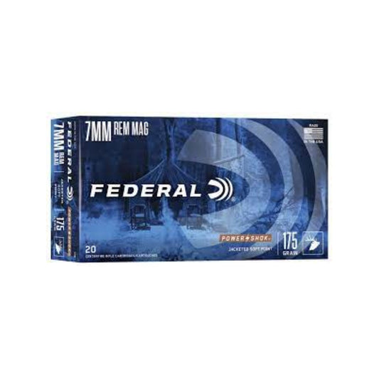 Federal 7MM Mauser Hi-Shok 175Gr