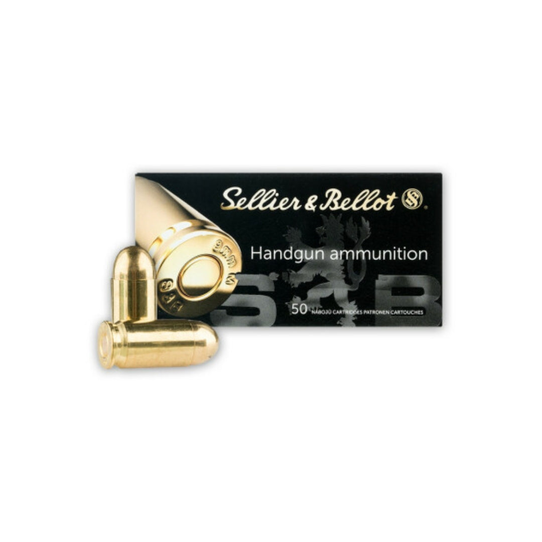 Sellier & Bellot 9mm Makarove FMJ 95 gr.