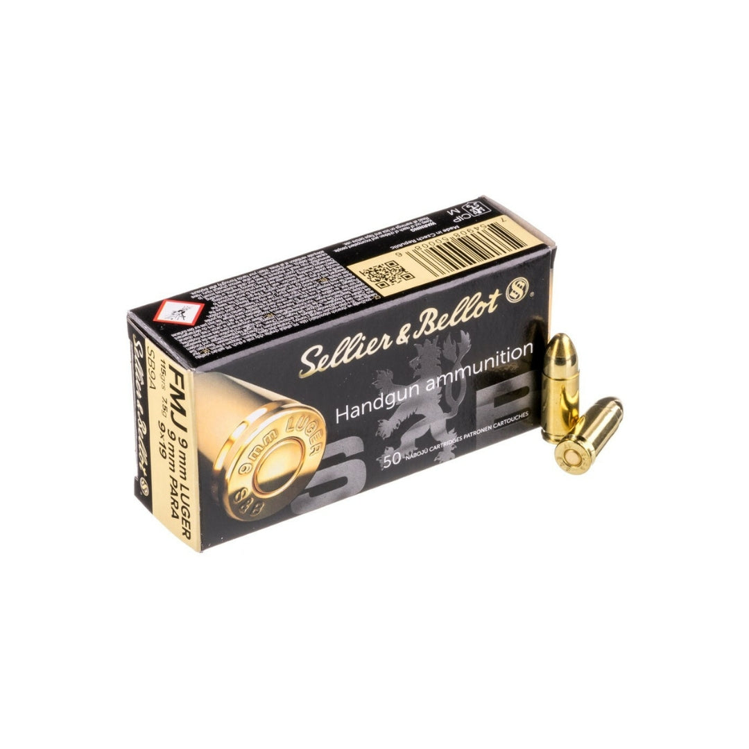 Sellier & Bellot 9mm FMJ 115 gr.