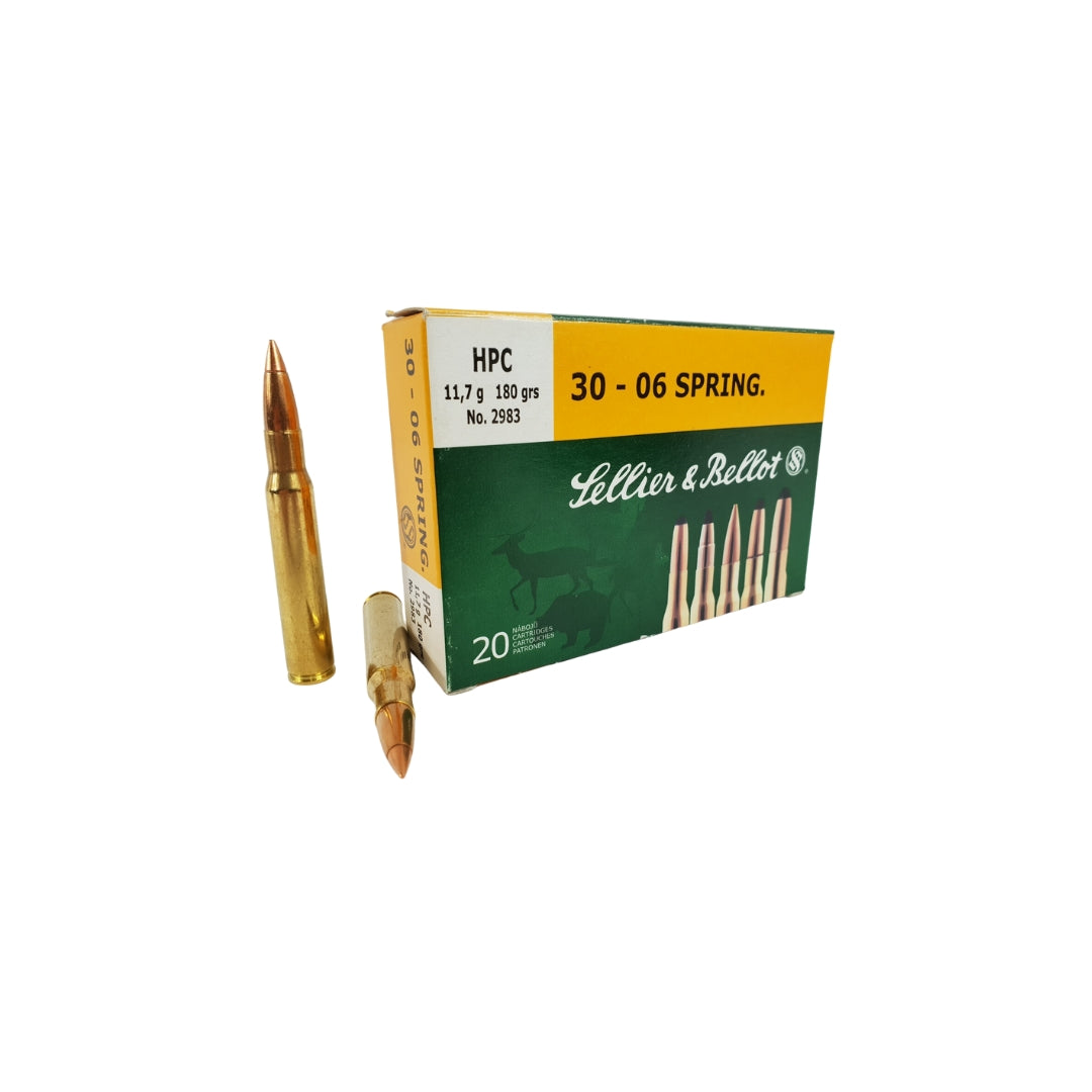 Sellier & Bellot 30 06 Springfield 180gr Protected Point