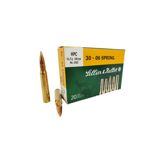 Sellier & Bellot 30 06 Springfield 180gr Protected Point