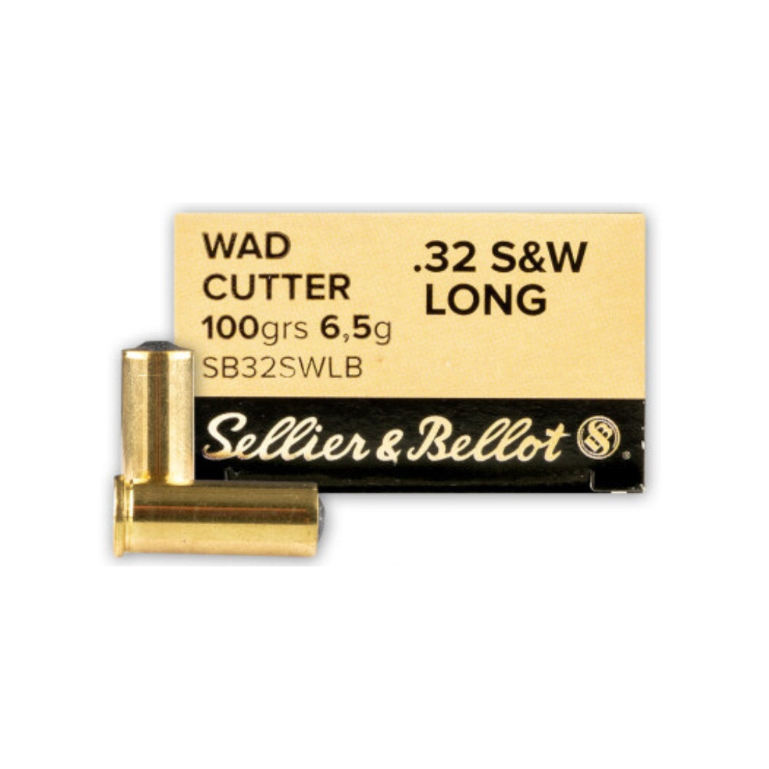 Sellier & Bellot 32 Bore S&W Long W/Cutter