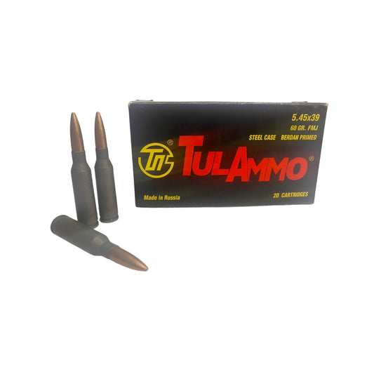 Tulammo .222 FMJ 60Gr