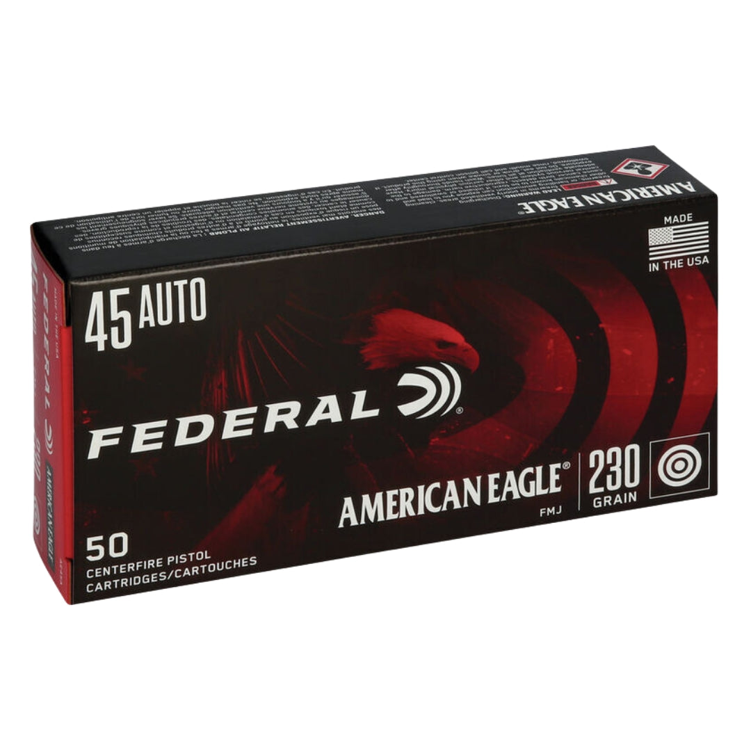 Federal American Eagle Handgun 45 Auto - Scopes and Barrels