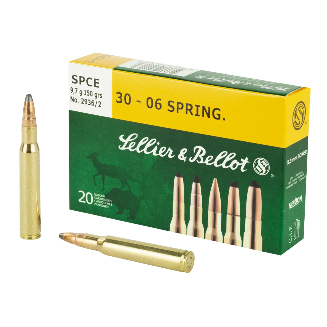 Sellier & Bellot 30 06 Springfield SPCE - Scopes and Barrels