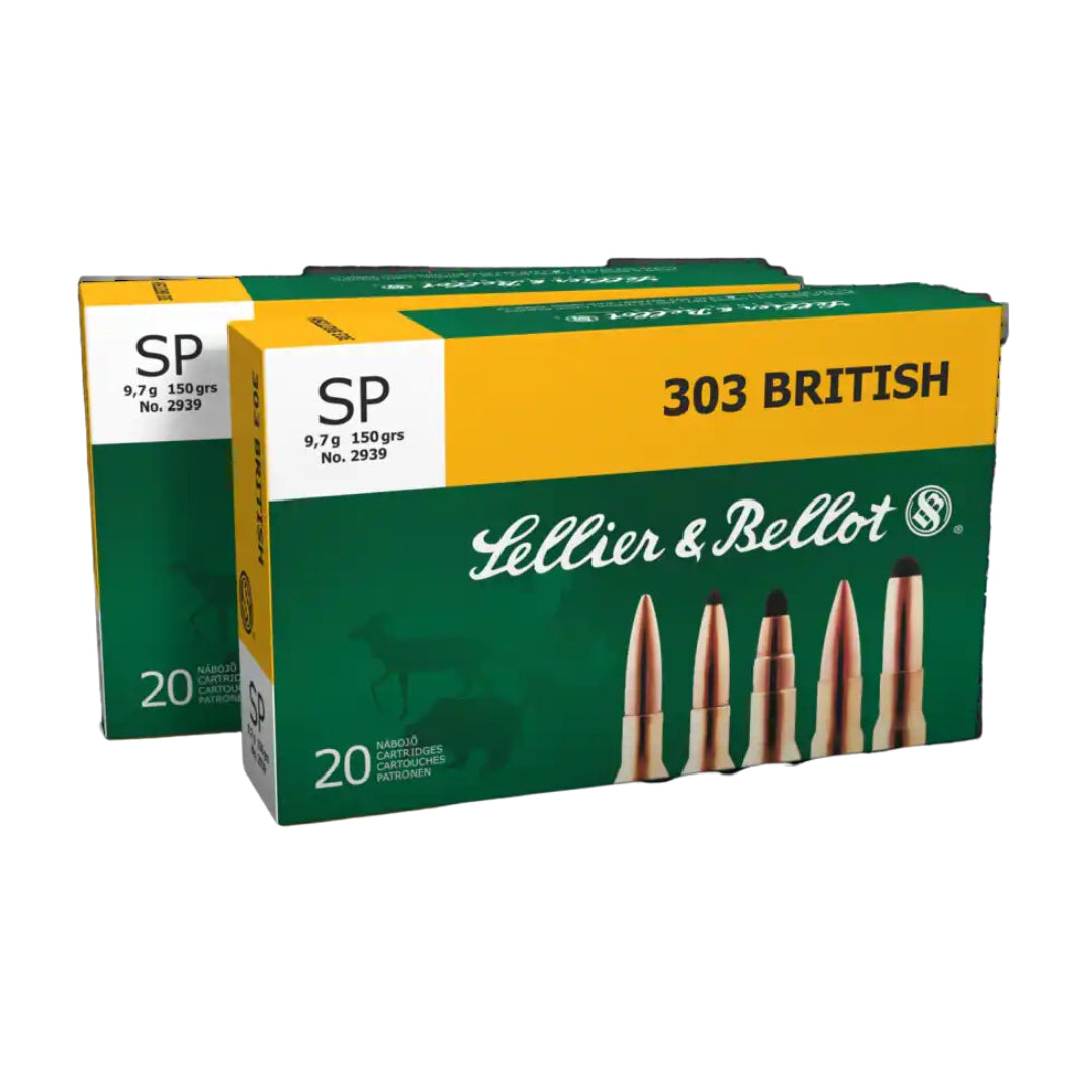 Sellier & Bellot 303 British SP 150 gr - Scopes and Barrels