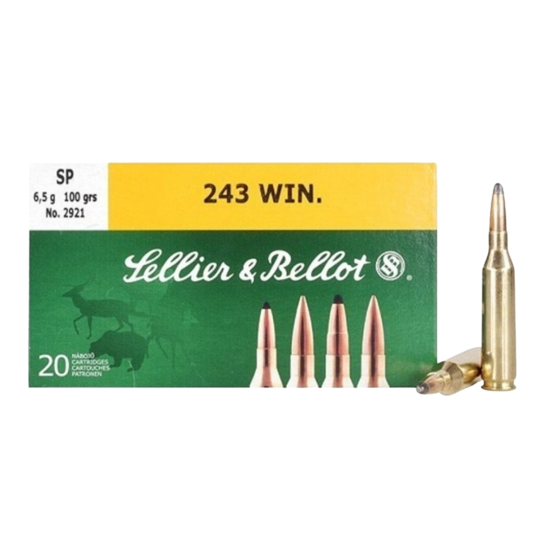 Sellier & Bellot 243 Win SP 100 gr - Scopes and Barrels