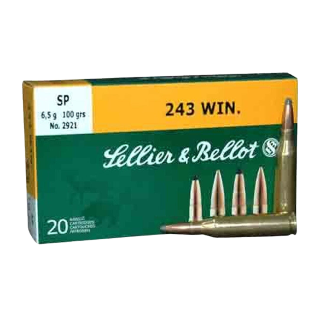 Sellier & Bellot 243 Win SP 100 gr - Scopes and Barrels