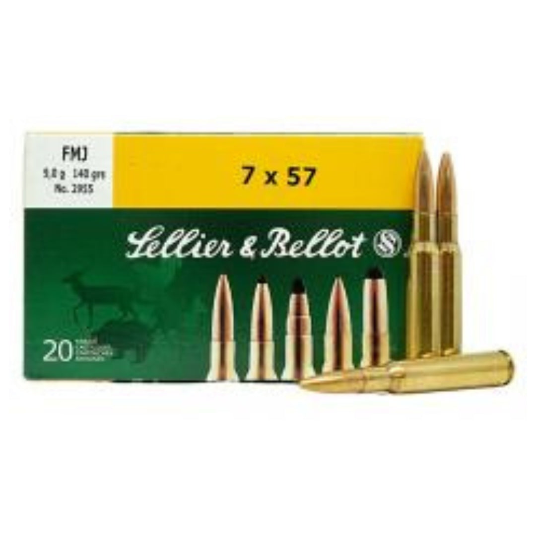 Sellier & Bellot 7MM FMJ 140 Gr. - Scopes and Barrels