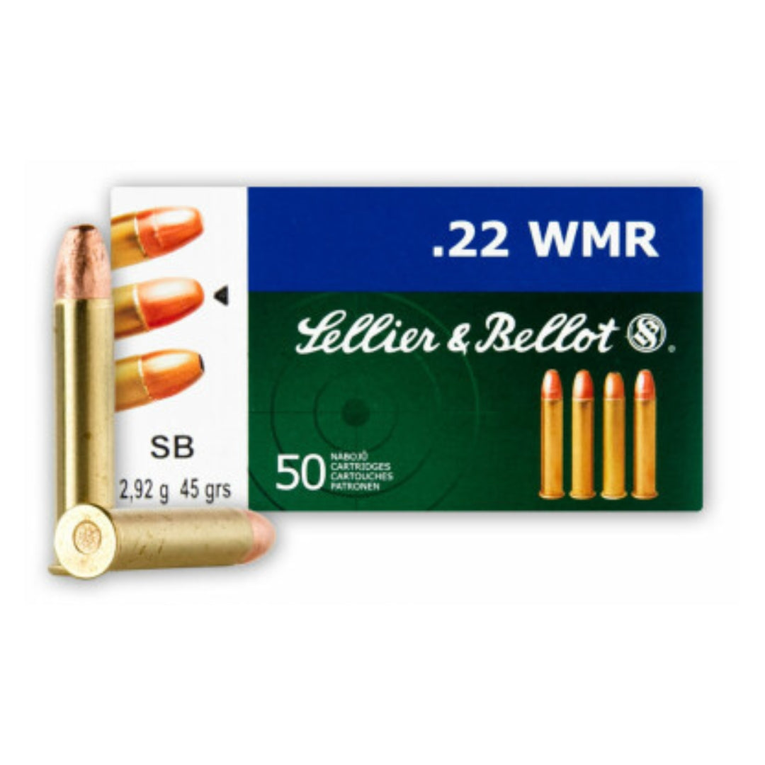 Sellier & Bellot 22 WMR 45 Gr - Scopes and Barrels