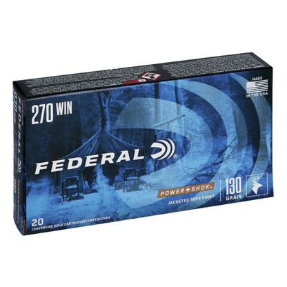 Federal 270 Win Powershok JSP 130Gr - Scopes and Barrels