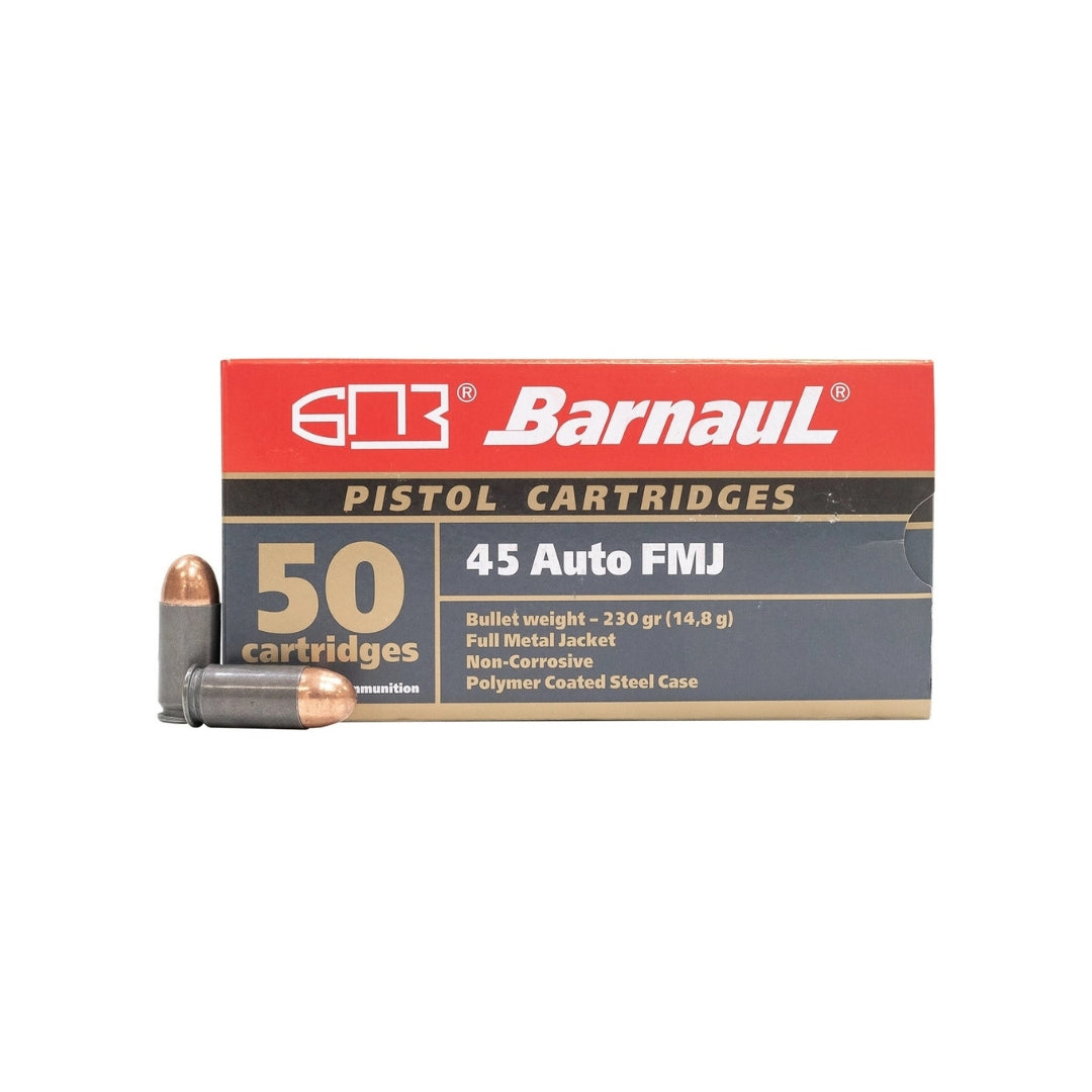 Barnaul 45 Bore FMJ 230 GR - Scopes and Barrels