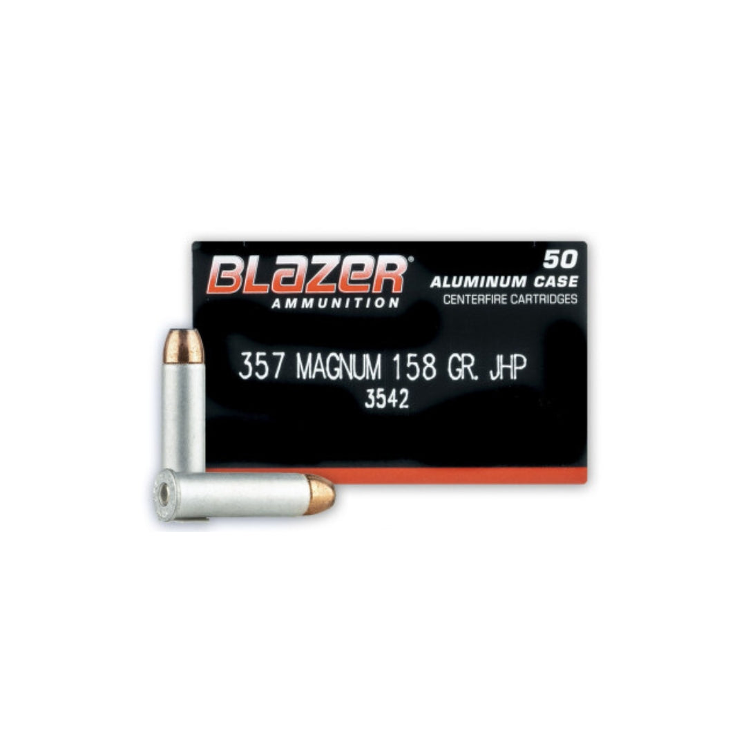 Blazer CCI 357 Magnum JSP 158 GR - Scopes and Barrels