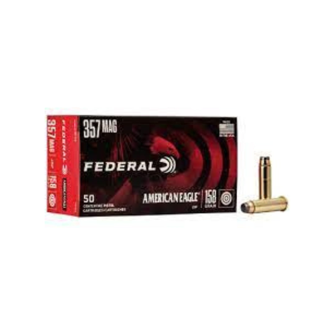 Federal 357 Mag JSP 158gr