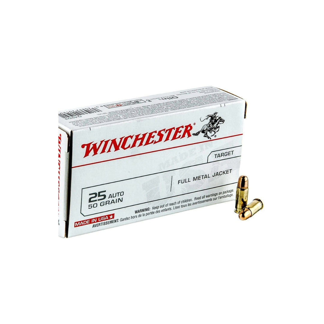 Winchester 25 Bore FMJ 50gr