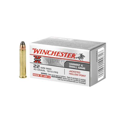 Winchester 22 MAGNUM SUPER X JACKETED HP