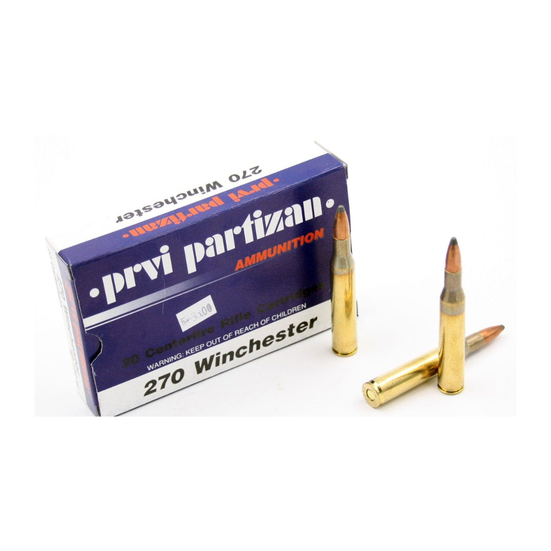 Prvi Partizan 270 Win SP 150 gr - Scopes and Barrels