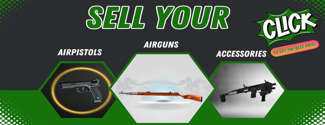 Sell your airguns, airpistols and accessories